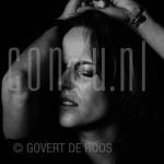 23-03-2004 Alwien Tulner at studio in Amsterdam on behalf of Schreeuwen project.

[keywords]Black and White Image, Headshot[/keywords]